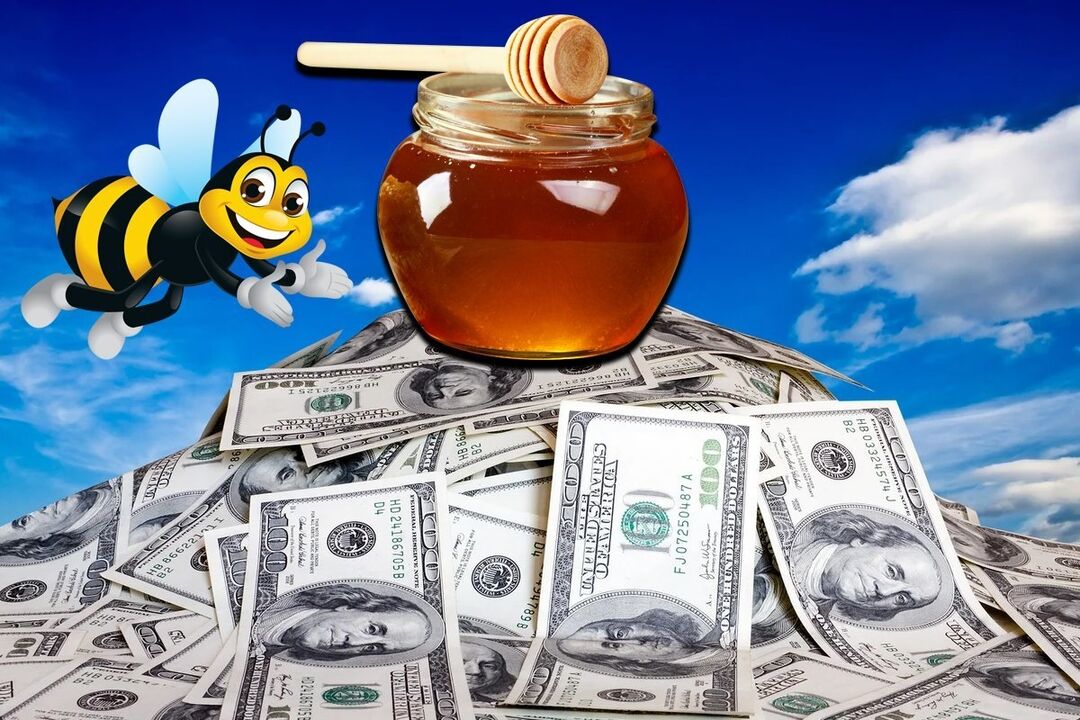hóa đơn mật ong để thu hút tiền